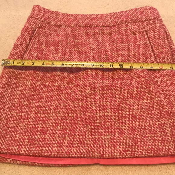 Pink Tweed Mini Skirt - Picture 6 of 6